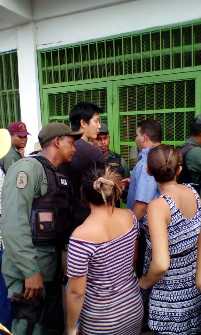 Protesta por implementación de la bolsa de comida en Las Mercedes Del Llano (Fotos)