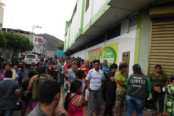 Desesperación y hambre porque no se consiguen alimentos en la zona fronteriza