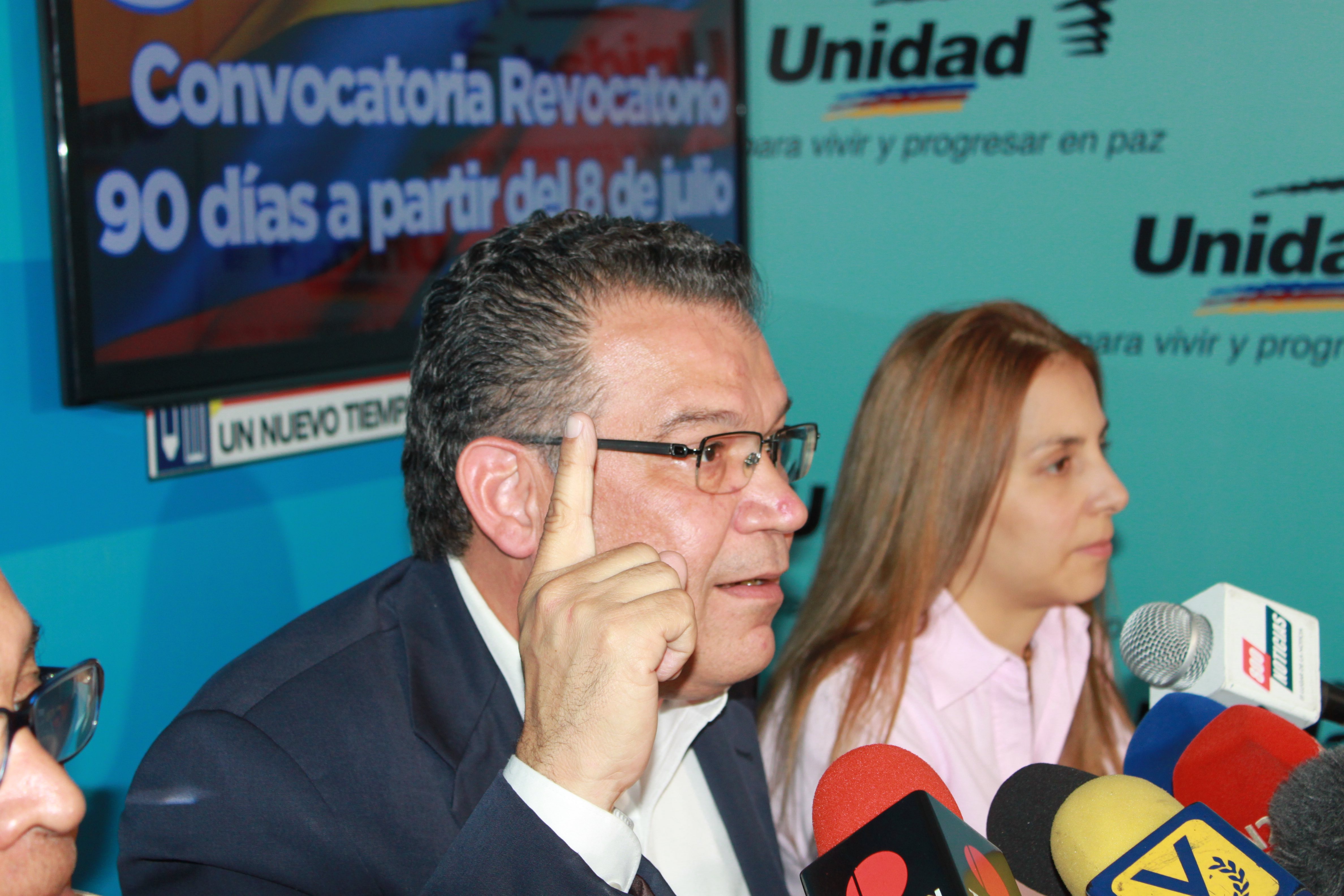 UNT: Si no hay revocatorio podría profundizarse el conflicto social en el país