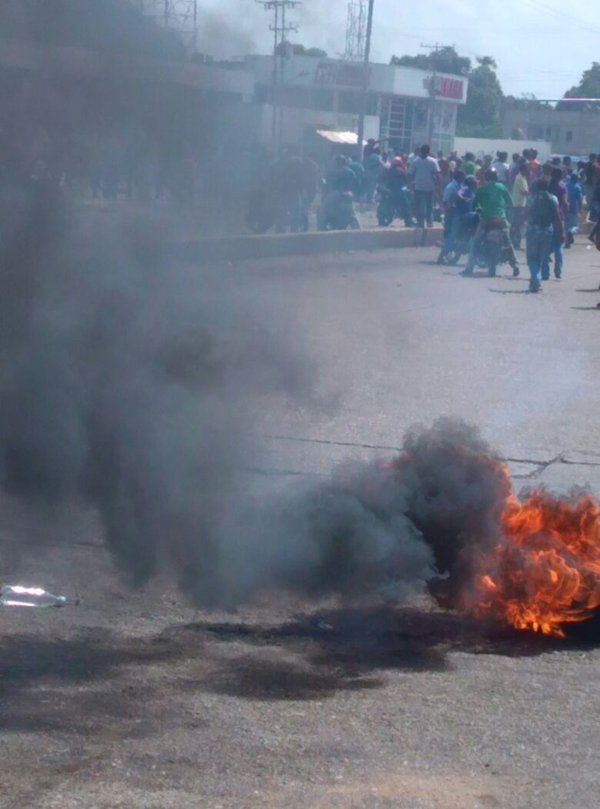 #18M: Fuertes protestas en Calabozo por escasez de alimentos