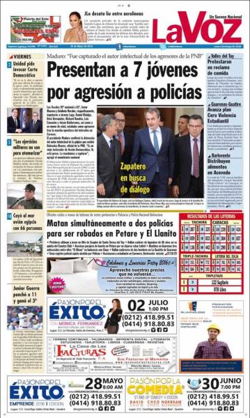 PORTADA LA VOZ