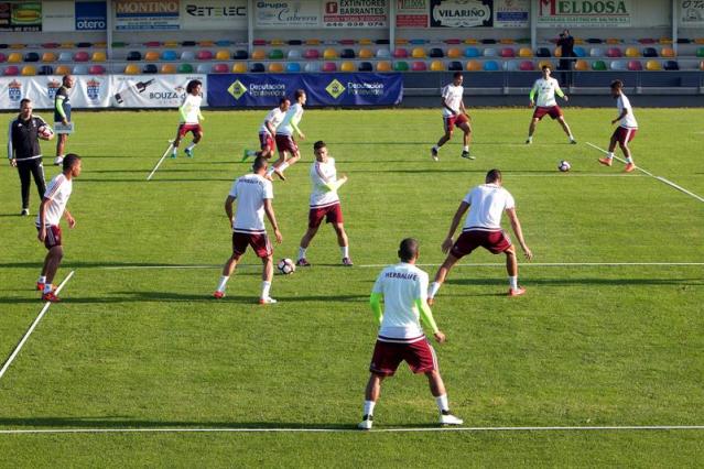 La selección venezolana se prepara para enfrentar a los "ticos" (Foto EFE)