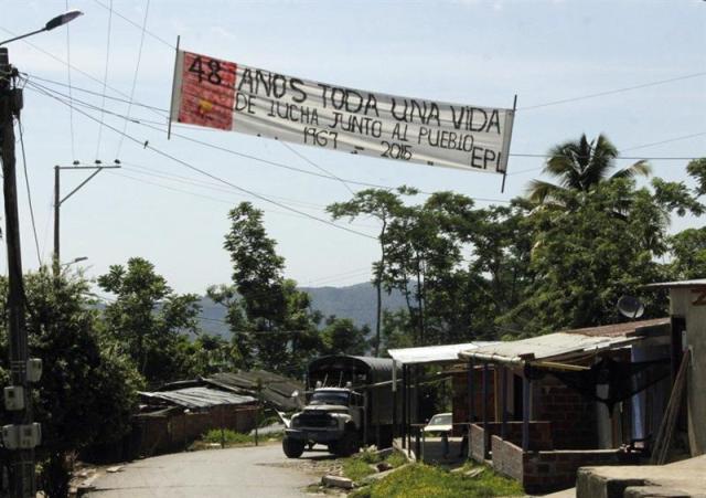 Fue encontrado por las autoridades en El Tarra (Foto EFE)