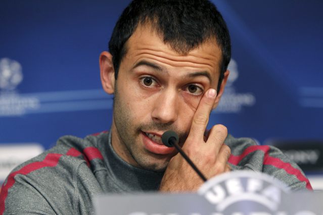 Javier Mascherano, centrocampista del Barcelona (Foto EFE)