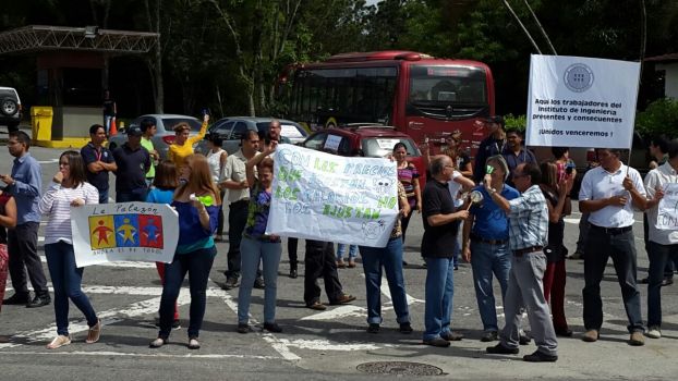 protesta Fundación Instituto de Ingeniería