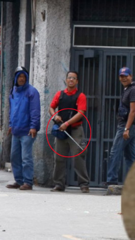 ¡IDENTIFICADO! Alias “Perica” otro colectivo que atacó a los periodistas… y se robó el chaleco (FOTOS)