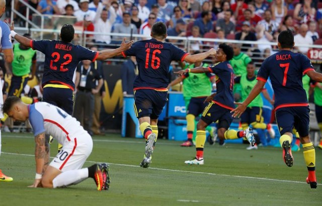 Colombia inicia con buen pie y derrota a EEUU en primera jornada de la Copa América Centenario