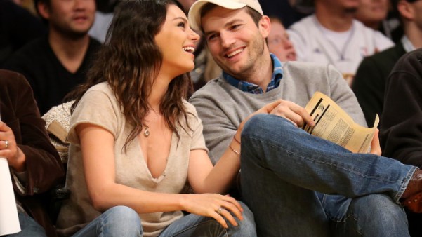 Ashton Kutcher y Mila Kunis 