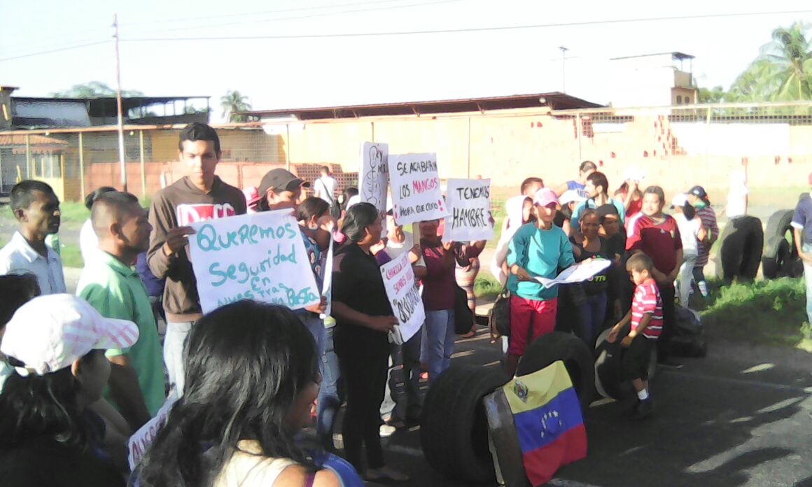 Cerrada la carretera Upata – San Félix por escasez de alimentos