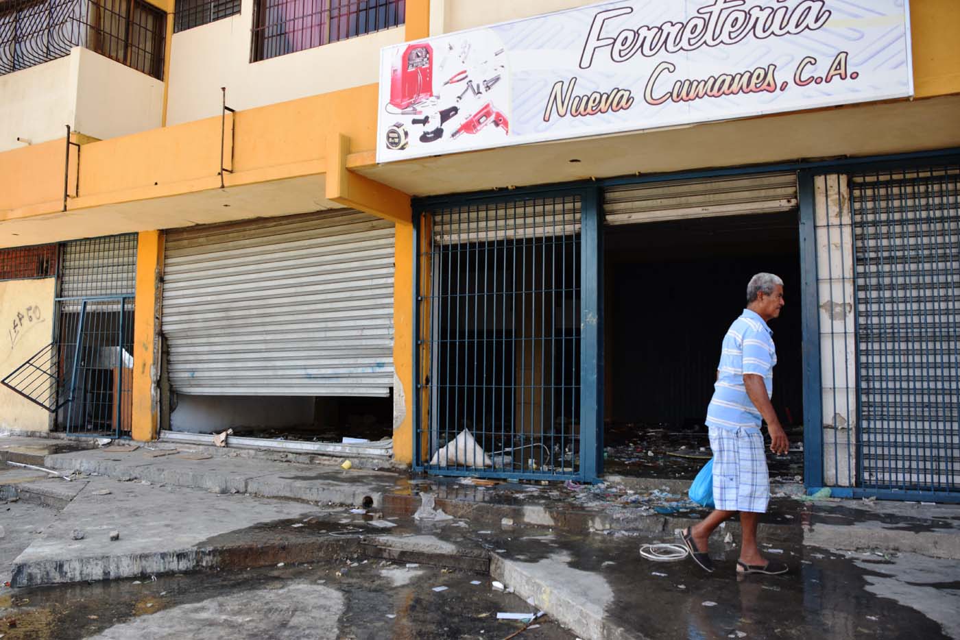 Saquearon galpón por falta de comida en Anzoátegui