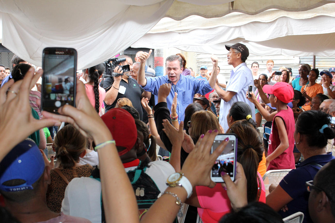 Gerardo Blyde validó su firma en Caucagua