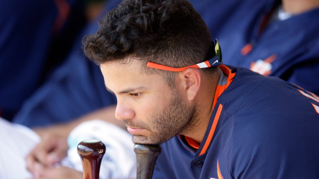 José Altuve llegó a la docena de bambinazos en la temporada