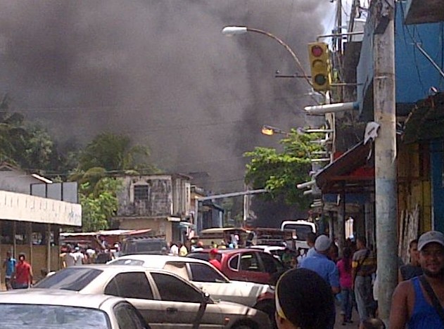 Protestan en Caripito por escasez de comida y agua