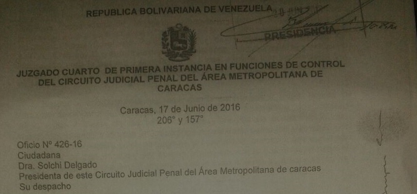 Juzgado asegura que Fiscal del Ministerio Público solicitó detención de Ángel Coromoto Rodríguez