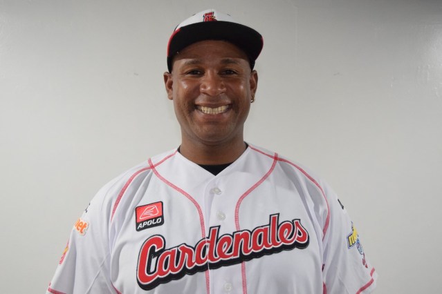 Robert Pérez repite como coach de bateo (Foto: Prensa Cardenales de Lara)