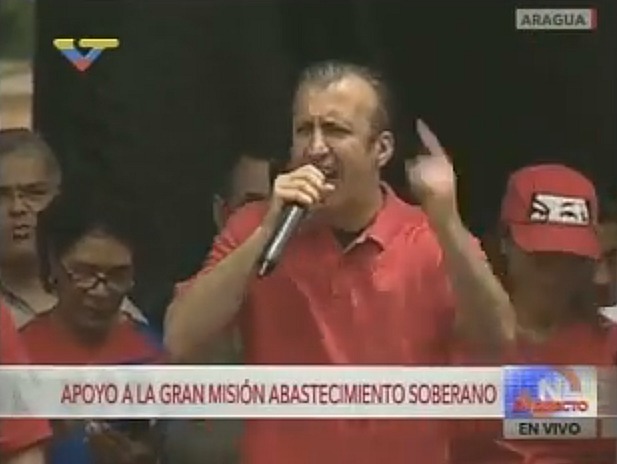 Las PALABROTAS de Tareck El Aissami por el canal del Estado (Video)