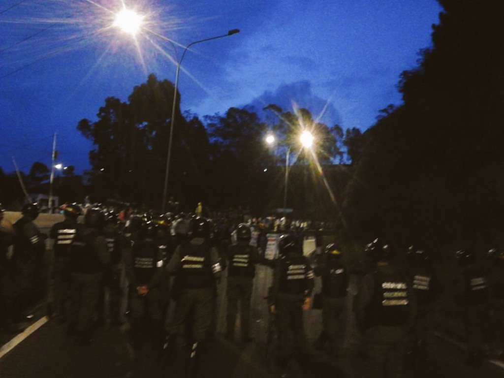 Protestan en la Panamericana por falta de comida este #25Jul (Fotos)