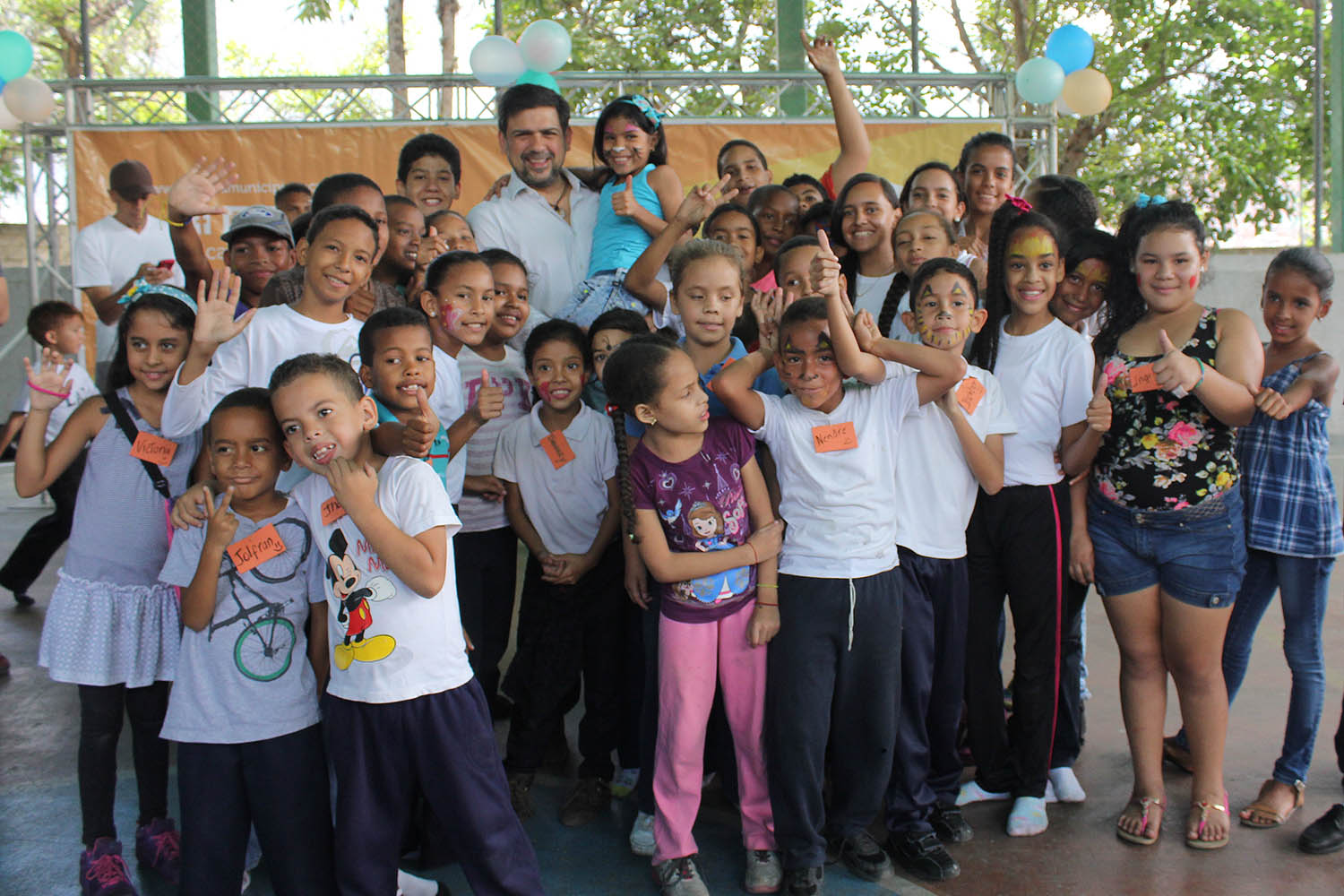 Ocariz inició plan “Vacaciones en mi Escuela” con jornadas recreativas y alimentación