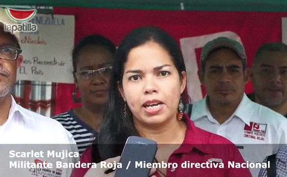 Bandera Roja convoca a la “Toma de Caracas” el 1S