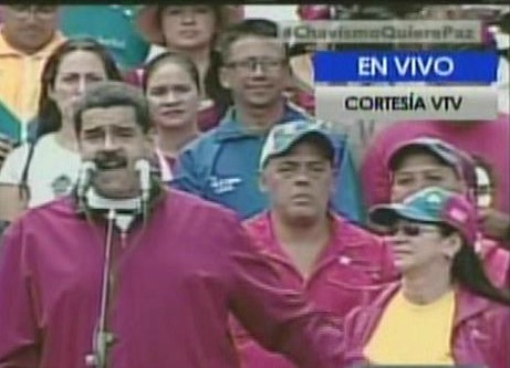 ¿Molesto por la Toma de Caracas? La carota de Jorge Rodríguez en la concentración chavista