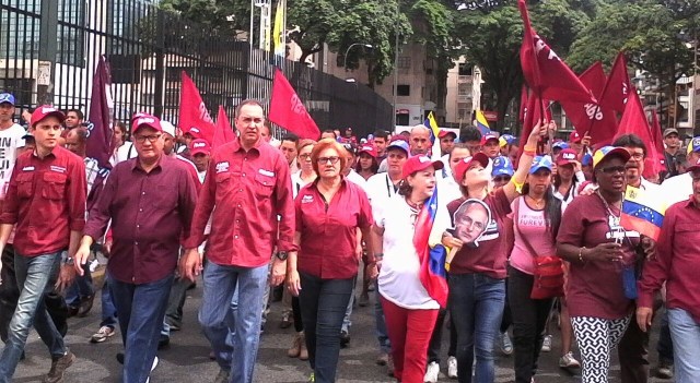 Alcides PÄdilla en Toma de Caracas Sep 1