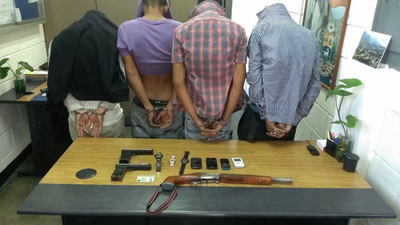 Polisucre puso tras las rejas a cuatro ladrones de vehículos