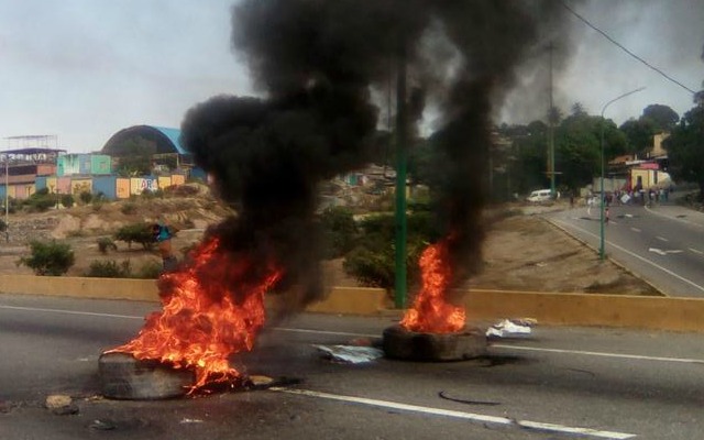 Protesta en Barquisimeto por escasez de alimentos #13Sep