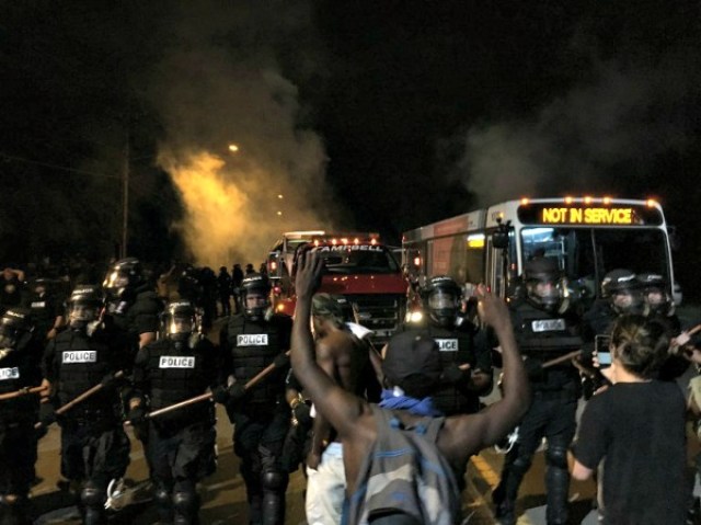 Charlotte protestas