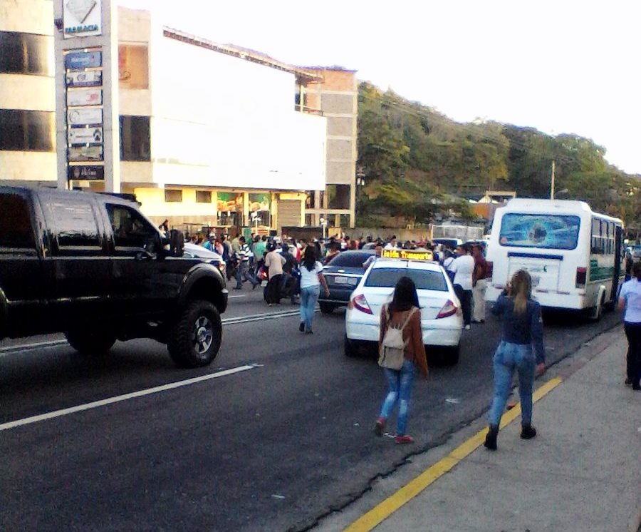 Protesta en Valera por falta de comida #4Oct