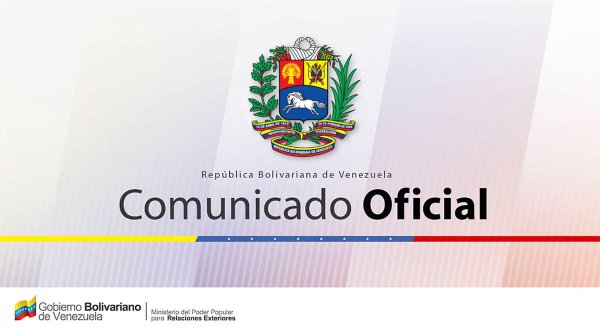 cancilleria comunicado