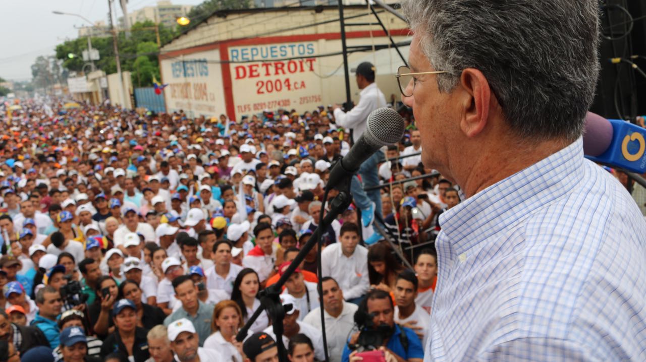 Henry Ramos Allup: La prioridad A y número uno es salir de Maduro