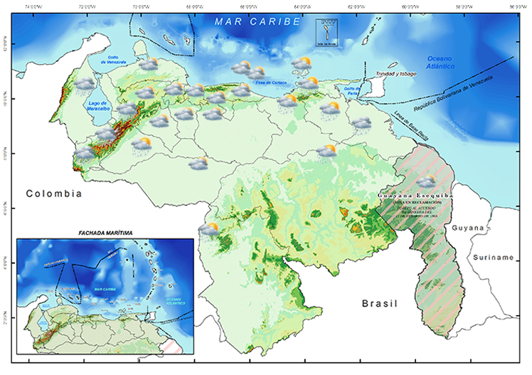 Inameh pronostica más lluvias y nubosidad en el país ante paso de una onda tropical