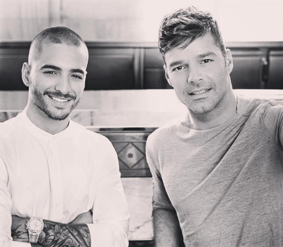 ¡Eso poooess! Maluma rompió el silencio y dijo que “nanai nanai” con Ricky Martin