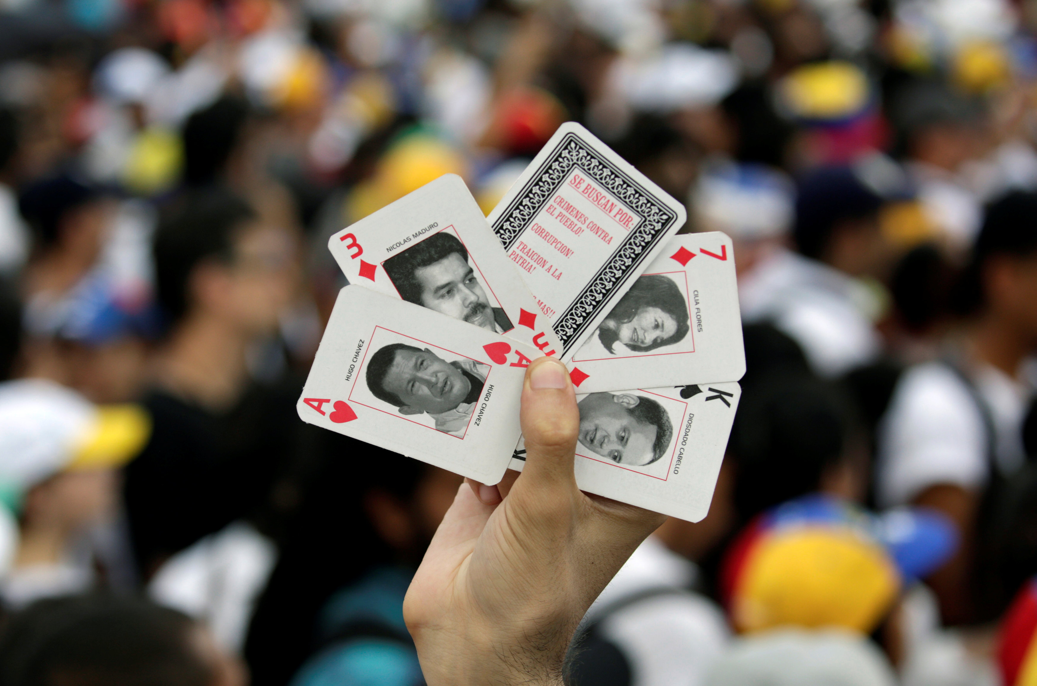 LA FOTO: Las cartas del desastre bolivariano