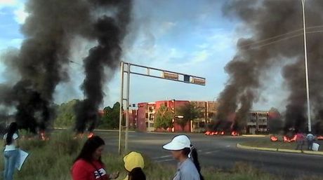 Protestan en Ciudad Guayana por falta de agua #28Nov