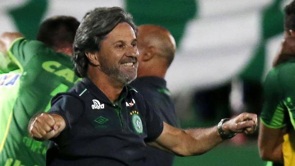 La escalofriante frase del entrenador de Chapecoense: Si muriera hoy, moriría feliz