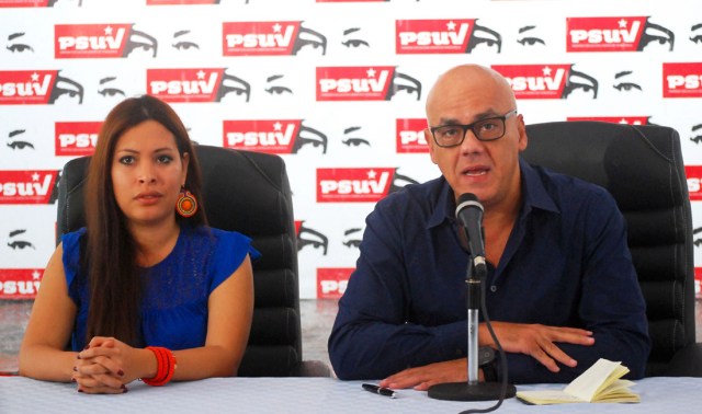 Rodríguez durante la rueda de prensa / AVN