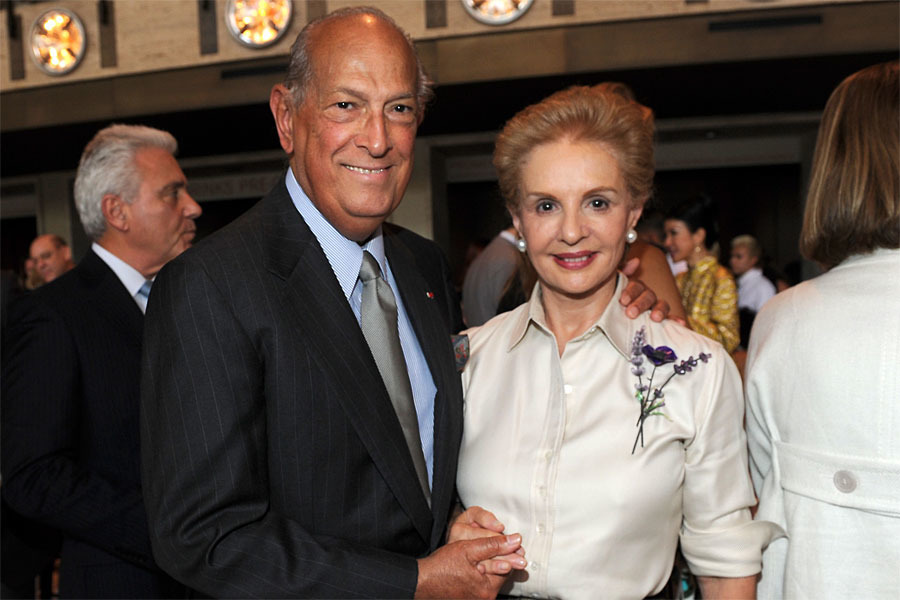 ¡Tremendo lío! Carolina Herrera demanda a Oscar de la Renta