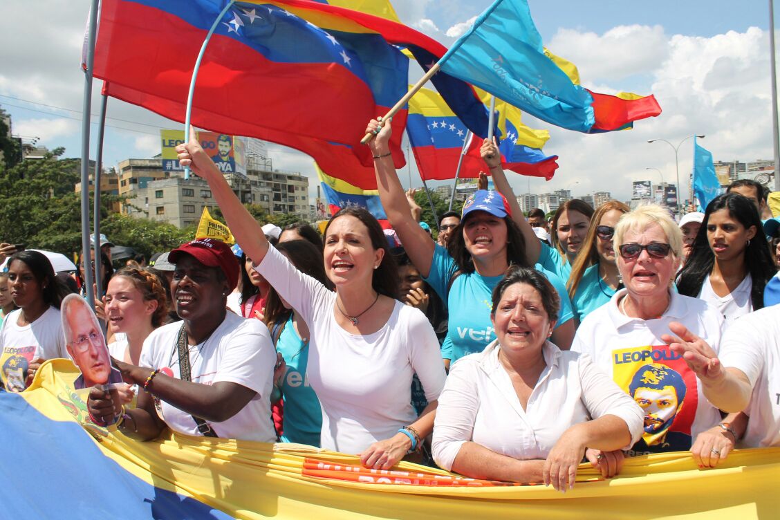 María Corina Machado: “Para volver a salir a la calle la gente nos exige tenacidad y coraje”