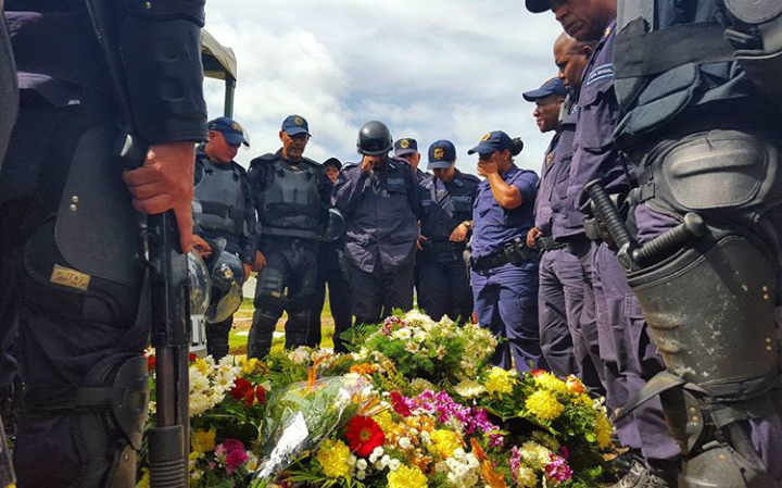 Elisio Guzmán: “Rindamos honor a los funcionarios caídos en resistencia a la delincuencia” 