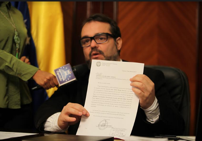 AN solicitó al Ministro Reverol y al Sebin que informen estado de salud de Gilber Caro