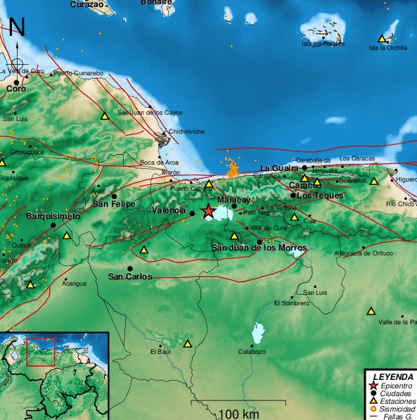 Sismo de magnitud 3.0 en Valencia