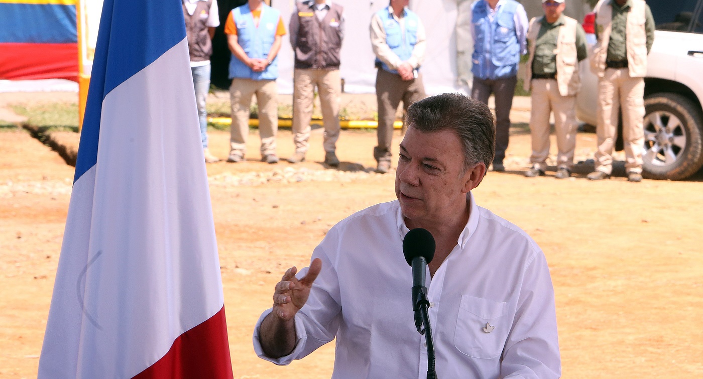 Santos: Los menores de 15 años deben salir ya de las filas de las Farc