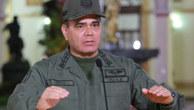 Ministro de la defensa, Padrino López