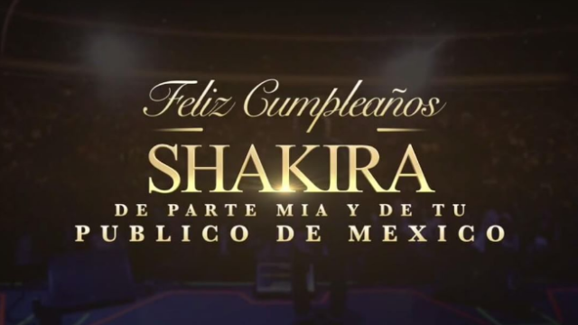 cumpleaños shakira