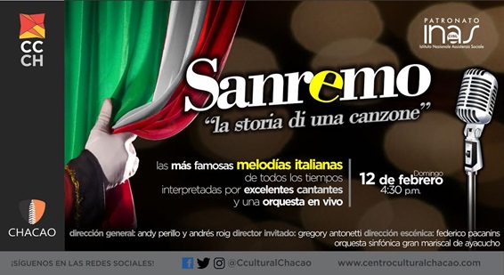 La Canzone Italiana toma el Teatro Municipal de Chacao