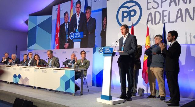 LESTER TOLEDO EN CONGRESO PP EN MADRID - 1