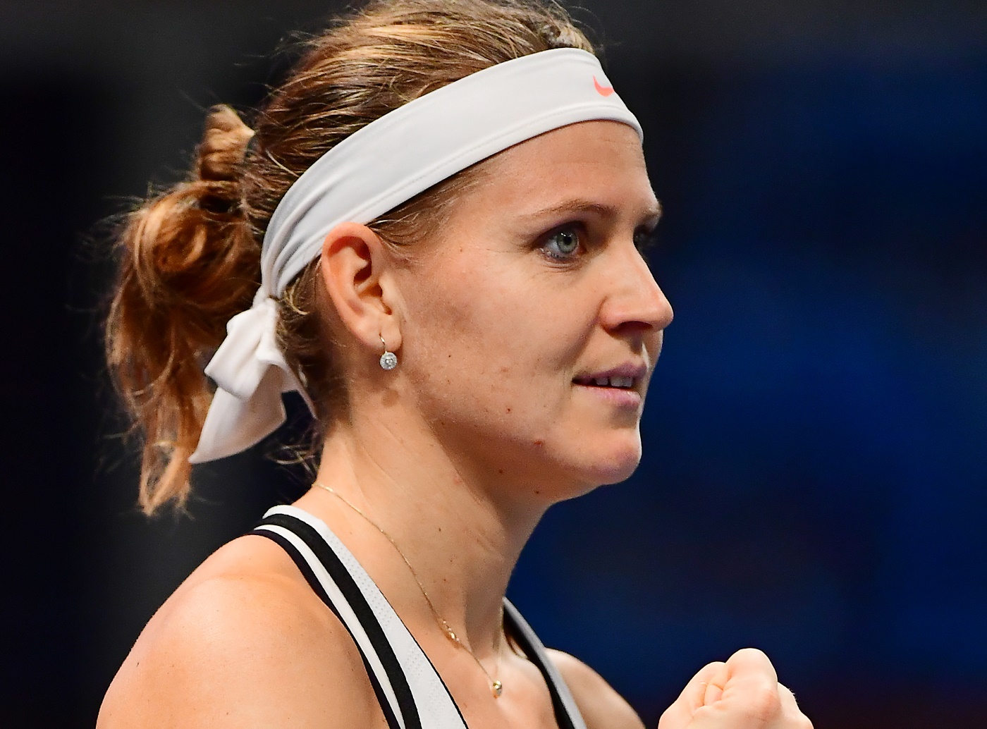 Lucie Safarova en la final del Torneo de Tenis en Budapest