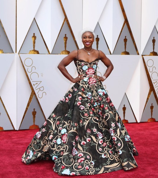 89th Academy Awards - Oscars Red Carpet Arrivals - Hollywood, California, U.S. - 26/02/17 - Cynthia Erivo. REUTERS/Mike Blake