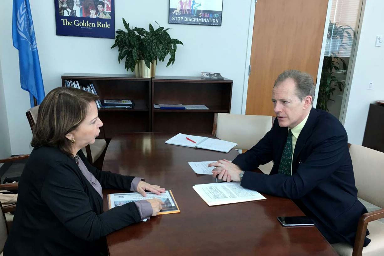 Mitzy de Ledezma denunció ante la ONU incumplimiento del Gobierno en resolución a favor del Alcalde Metropolitano